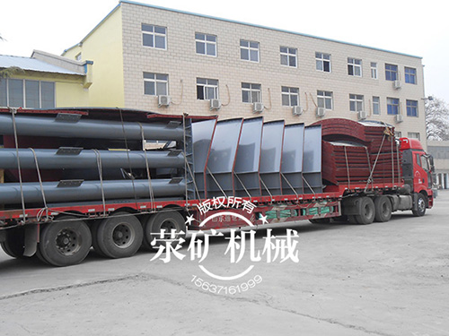 滎礦石灰料倉系統(tǒng)設(shè)備發(fā)貨實拍